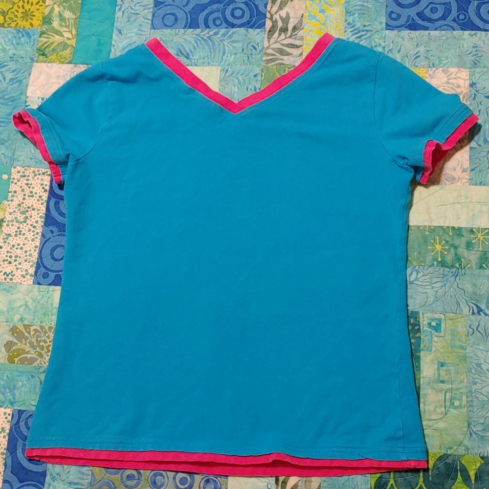 90's Bright Crop Top